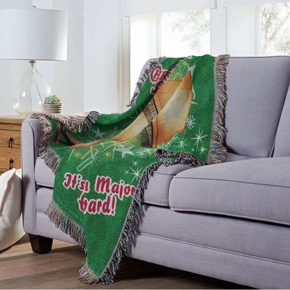 Northwest 2010 Christmas Story “It’s A Major Award” Holiday Lamp Throw Blanket - Picture 5 of 7